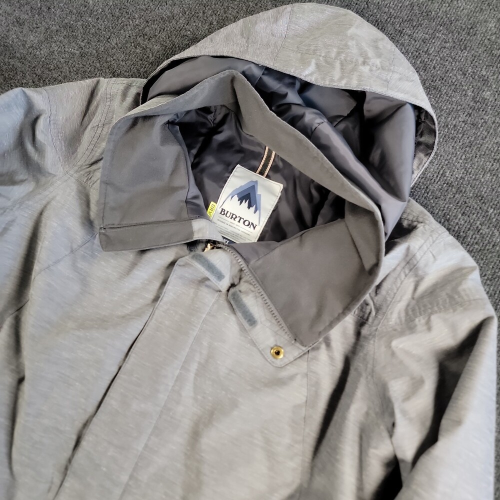 Burton Dryride Da Nang Gray Snowboard Jacket XL